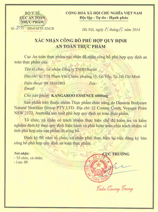 Giấy chứng nhận