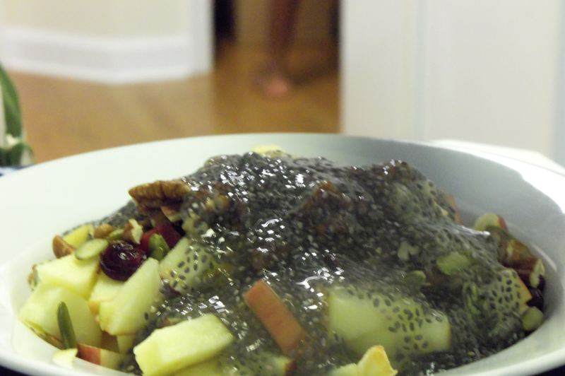 Các món ăn từ hạt chia