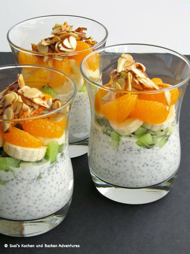 Các món ăn từ hạt chia