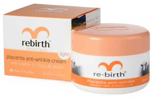 Kem nhau thai cừu và vitamin E Rebirth
