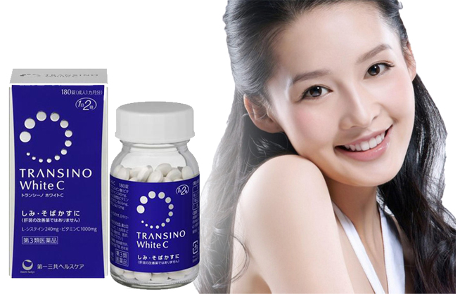 Viên uống trắng da Transino White C