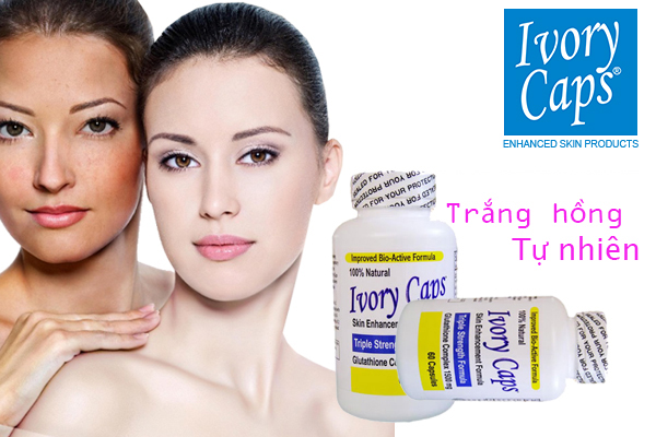 Viên uống trắng da Ivory Caps