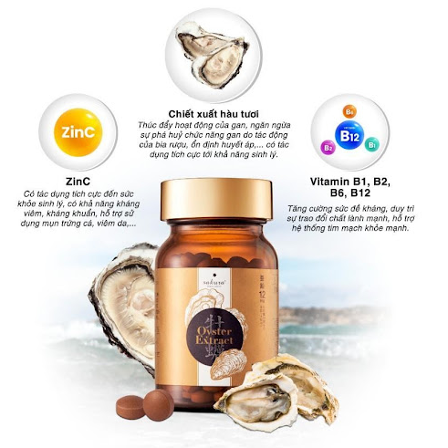 Thành phần Sakura Oyster Extract
