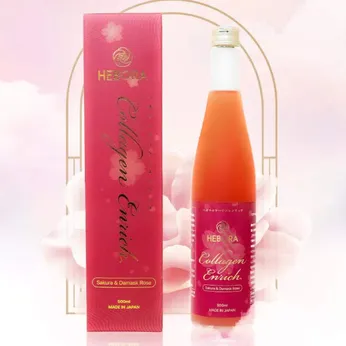 Nước uống Hebora Collagen Enrich Damask Rose Water