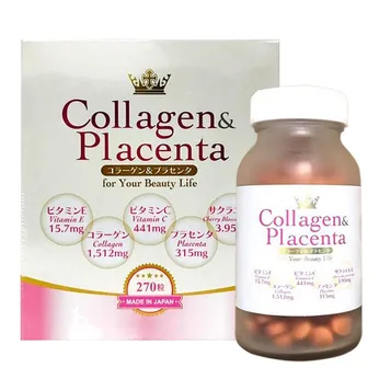 Viên uống trắng da Collagen & Placenta 5 in 1
