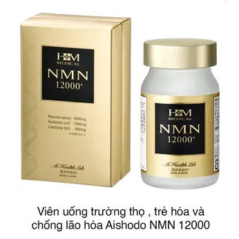 Viên uống trẻ hoá N.MN 12000 Aishodo