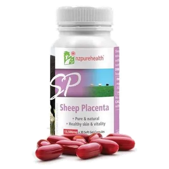 Nhau thai cừu làm mờ nám và tàn nhang NZPurehealth Sheep Placenta (30 viên)