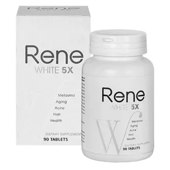 Viên uống trắng da Rene White 5X