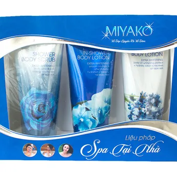Bộ sản phẩm làm trắng da toàn thân Miyako Body