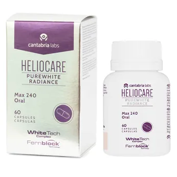 Viên uống trắng da, chống lão hóa Heliocare Purewhite Radiance Max 240