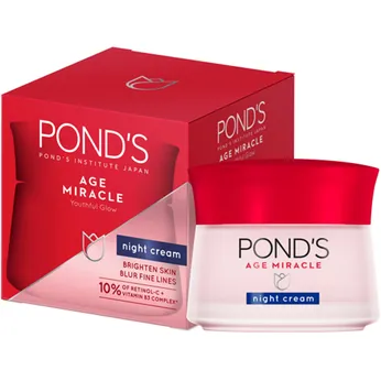 Kem Chống Lão Hoá Ban Đêm Pond's Age Miracle Night Cream 50g