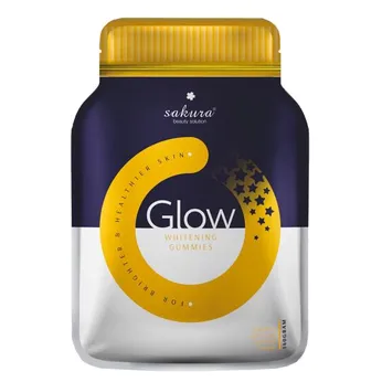 Kẹo dẻo làm trắng da Sakura Glow Whitening Gummies