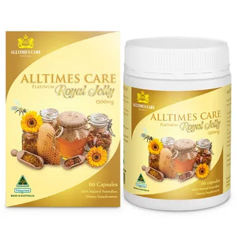 Thực phẩm bảo vệ sức khỏe Alltimes Care Platinum Royal Jelly 1500mg