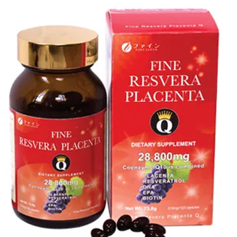 Viên uống đẹp da, làm chậm lão hóa Fine Resvera Placenta Q