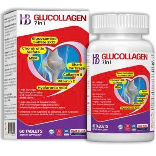 HB Glucollagen 7 In 1 30 viên – Hỗ trợ bổ sung dưỡng chất cho xương khớp