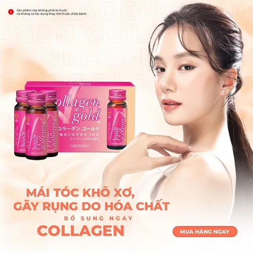 Nước uống Collagen Gold Menard Combo 3 hộp (30 chai)