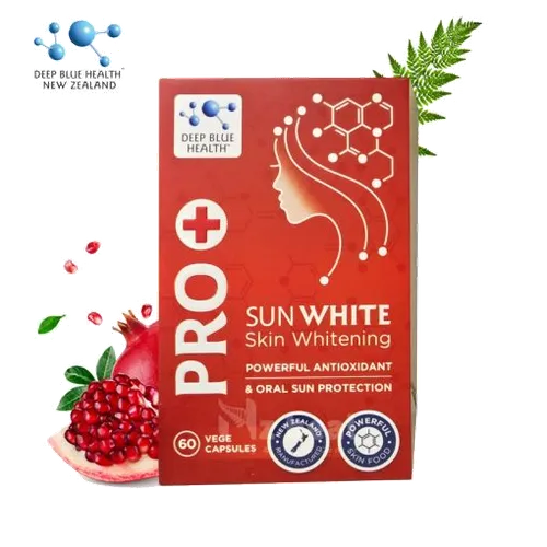 Viên uống chống nắng, trắng da Deep Blue Health Pro SunWhite Skin Whitening