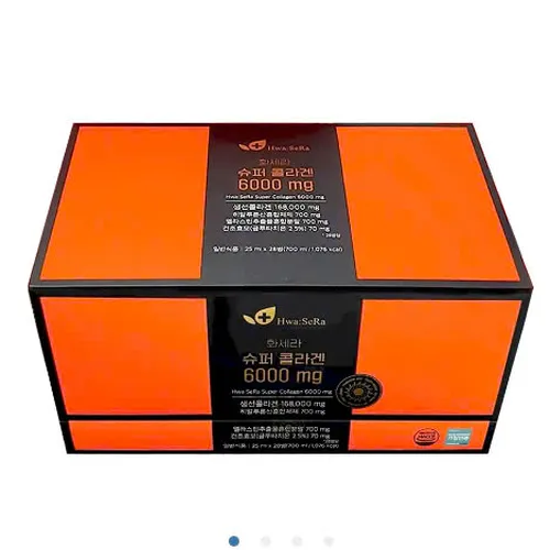 Nước Uống Trắng Da Hwa SeRa Super Whitening Collagen 6000mg Hàn Quốc 28 ống