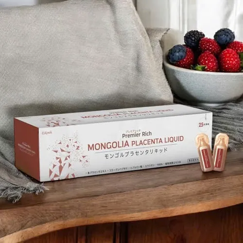 Nước uống tế bào gốc nhau thai ngựa Mongolia Placenta Liquid