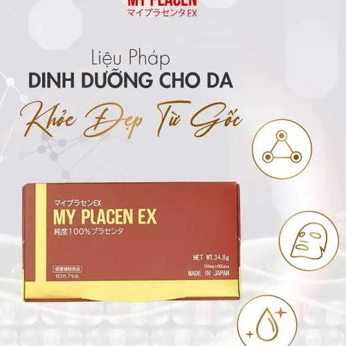 Viên uống tế bào gốc nhau thai tươi My Placen Ex Nhật Bản