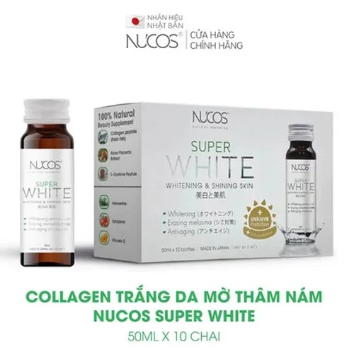 Nước uống Collagen trắng da Nucos Super White