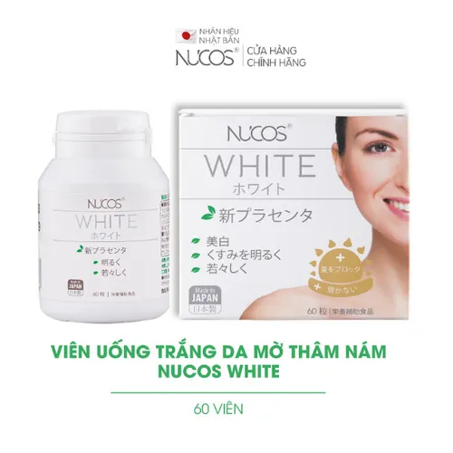Viên uống trắng da giảm nám Nucos White