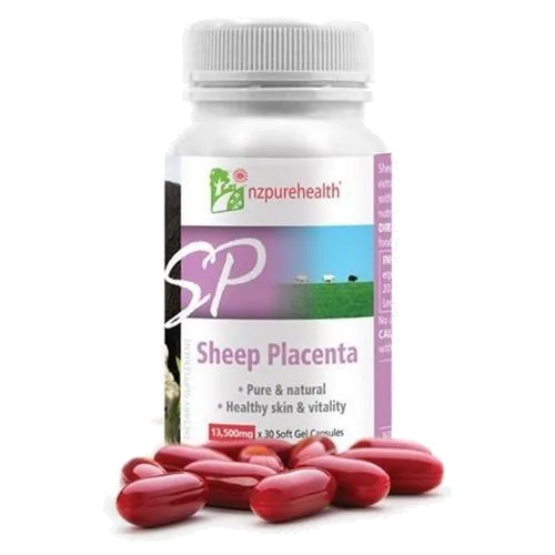 Nhau thai cừu làm mờ nám và tàn nhang NZPurehealth Sheep Placenta (30 viên)