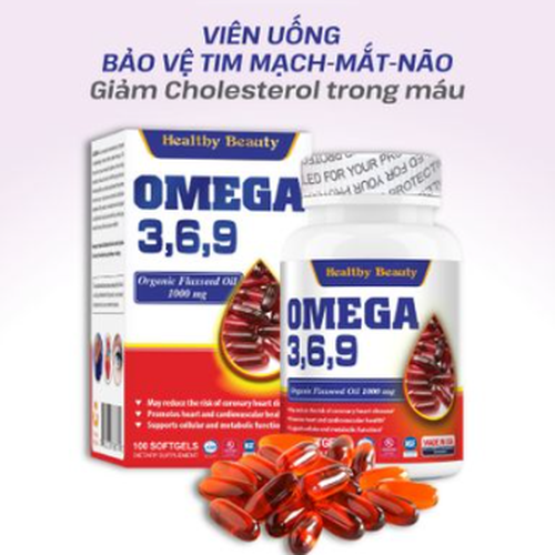 Healthy Beauty Omega 3,6,9 100 viên