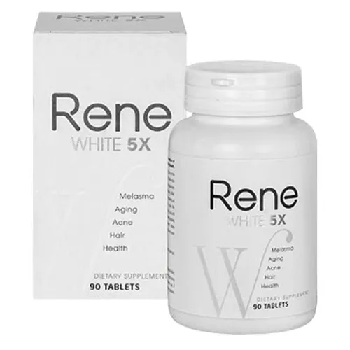 Viên uống trắng da Rene White 5X