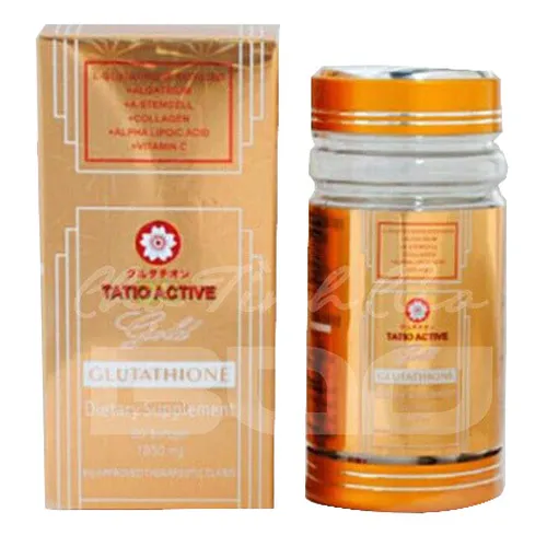 Viên uống làm trắng da Tatiomax Tatio Active Gold Glutathione