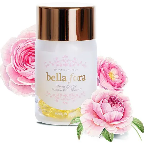 Viên nang tinh chất hoa hồng Bella Fora