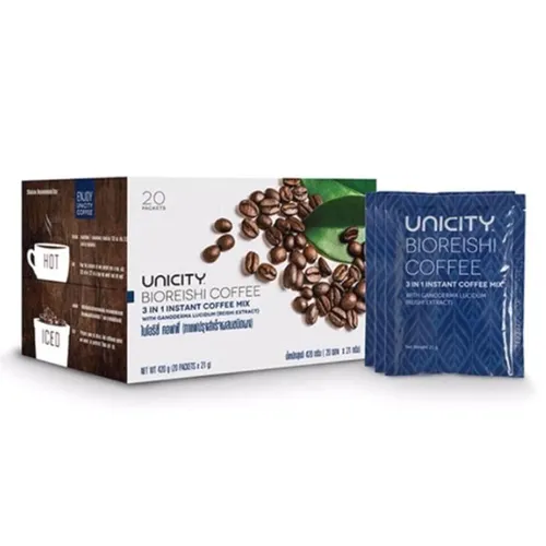 Caphe Nấm Linh chi Unicity BioReishi Coffee