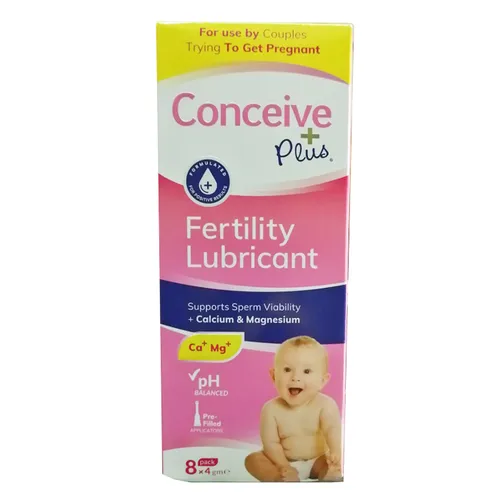 Gel bôi trơn hỗ trợ sinh sản Conceive Plus - hộp 8 ống