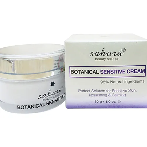 Kem dưỡng cho da nhạy cảm Sakura Botanical Sensitive Cream