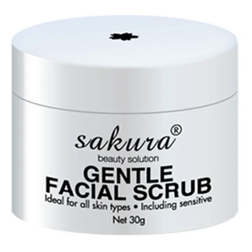 Kem tẩy tế bào chết da mặt Sakura Gentle Facial Scrub