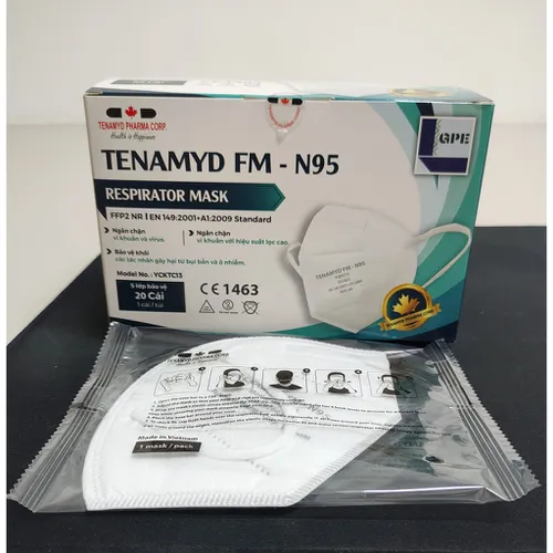 Khẩu trang Y Tế N95 TENAMYD FM cao cấp