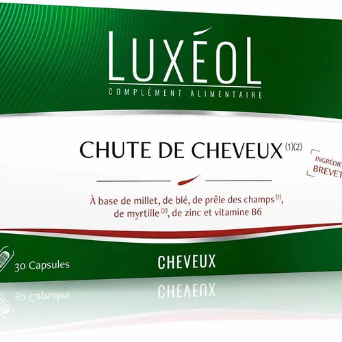 Thực phẩm kích thích mọc tóc Luxeol Chute De Cheveux