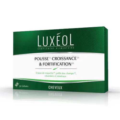 Thực phẩm bổ sung mọc tóc, ngăn ngừa rụng tóc - Luxeol Pousse, Croissance & Fortification