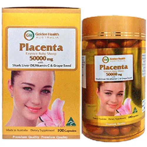 Nhau thai cừu Golden Health Placenta 50000mg