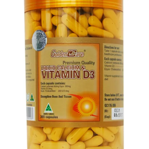Golden Care Liquid Calcium Vitamin D3 365 Viên