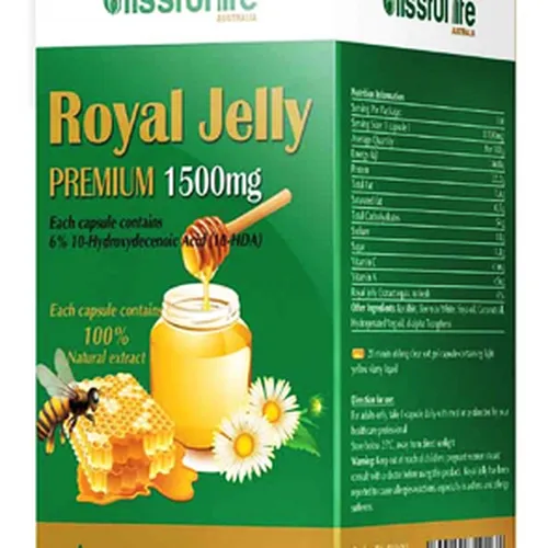 Sữa ong chúa Blissful Life Royal Jelly Premium 1500mg
