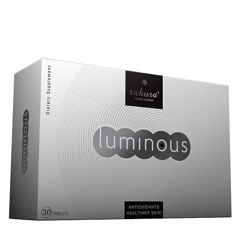 Viên uống trắng da cà chua trắng Sakura Luminous