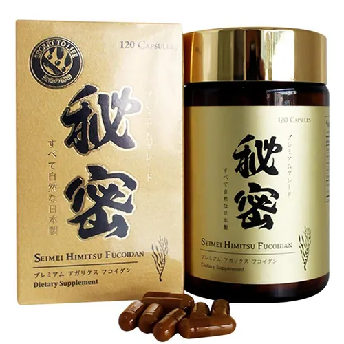 Viên uống hỗ trợ điều trị ung thư Seimei Himitsu Fucoidan