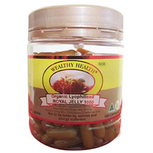 Sữa ong chúa Wealthy Health Royal Jelly 1000 180 viên