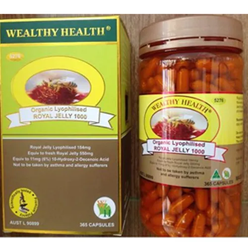 Sữa ong chúa Wealthy Health Royal Jelly 1000 365 viên