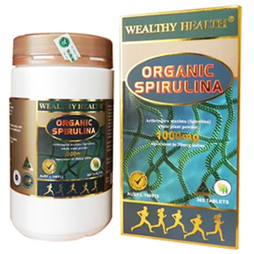 Tảo xoắn Wealthy Health Organic Spirulina