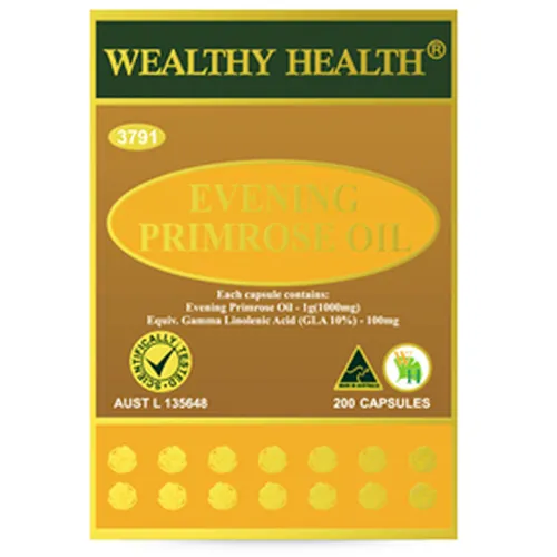 Tinh dầu hoa anh thảo Wealthy Health Evening Primrose Oil
