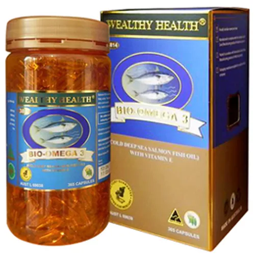 Viên uống dầu cá Wealthy Health Bio-Omega 3 365 viên