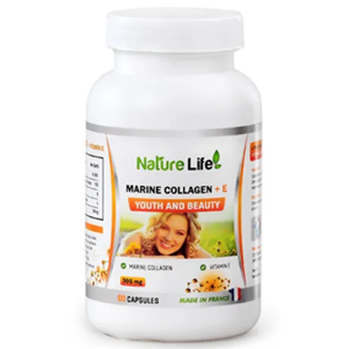 Viên uống Nature Life Marine Collagen + E Youth and Beauty