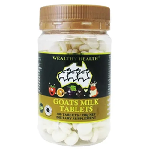 Viên uống sữa dê nguyên chất Wealthy Health Goats Milk Tablets 300 viên